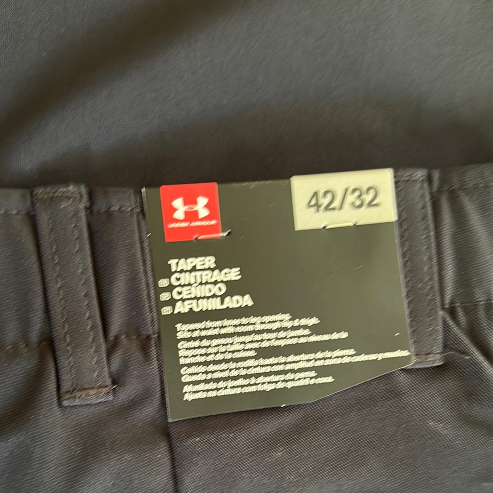 Under Armour Black Chinos Straight Leg - Picture 5 of 5